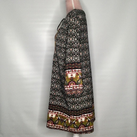 MIIN colourful casual folk dress. - Picture 6 of 11